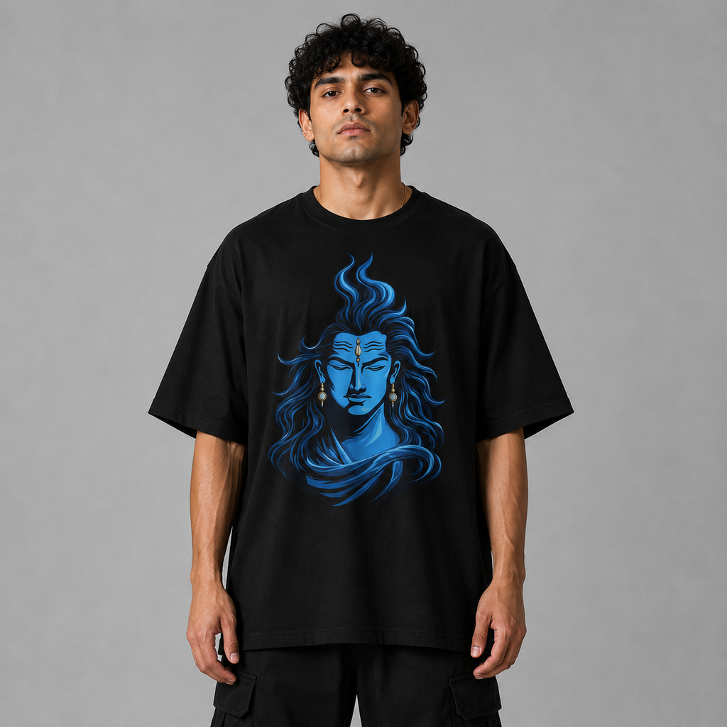 Eternal Shiva™ Oversized Graphic T-Shirt