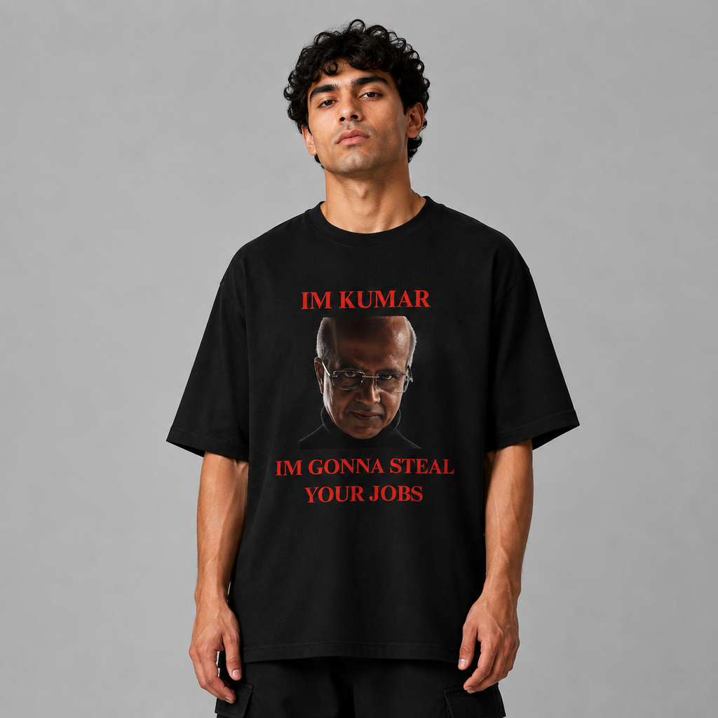 KUMAR Unisex Oversized Standard T-Shirt