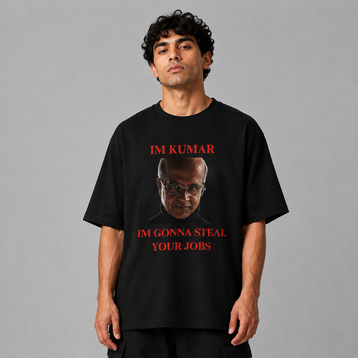 KUMAR Unisex Oversized Standard T-Shirt