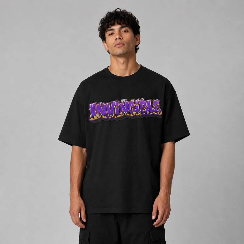 Invincible Graffiti Oversized T-Shirt