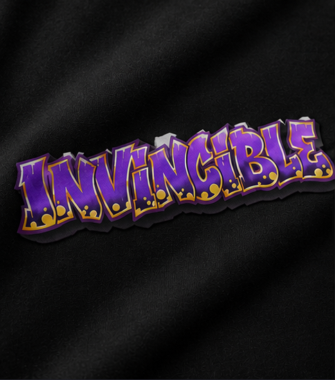Invincible Graffiti Oversized T-Shirt