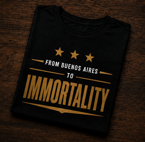 Argentina fifa world cup 2026 fan tshirt immortality Unisex Oversized Standard T-Shirt