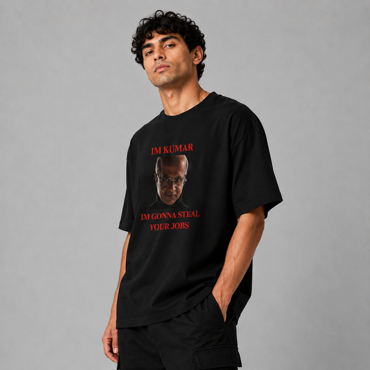 KUMAR Unisex Oversized Standard T-Shirt