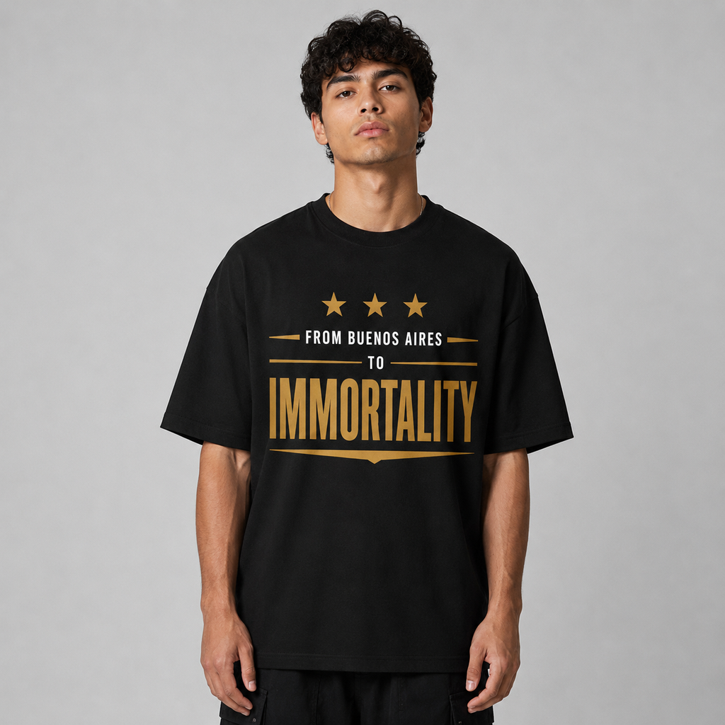 Argentina fifa world cup 2026 fan tshirt immortality Unisex Oversized Standard T-Shirt