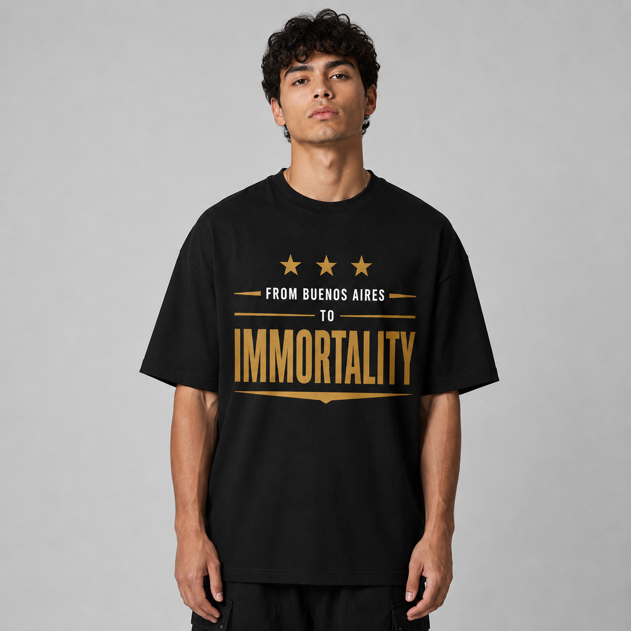 Argentina fifa world cup 2026 fan tshirt immortality Unisex Oversized Standard T-Shirt