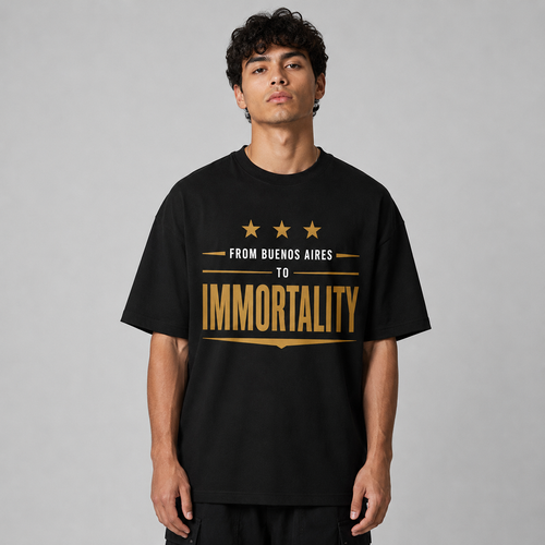 Argentina fifa world cup 2026 fan tshirt immortality Unisex Oversized Standard T-Shirt